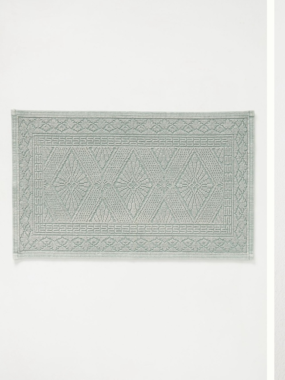 Anthropologie Misona Stonewashed Cotton Bath Mat NWT